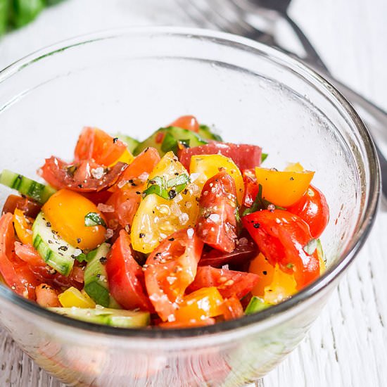 Cucumber Tomato Salad