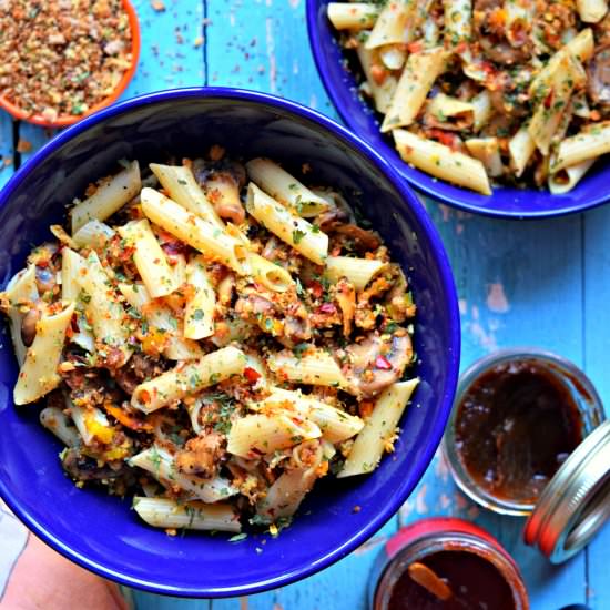 Garlic & Breadcrumbs Pasta Salad