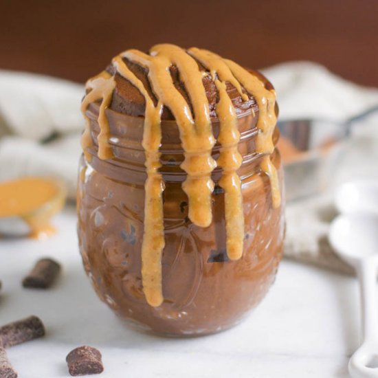 Peanut Butter Cup Avocado Mousse