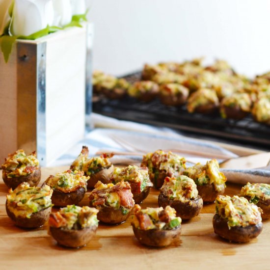 Bacon Stuffed Mushrooms