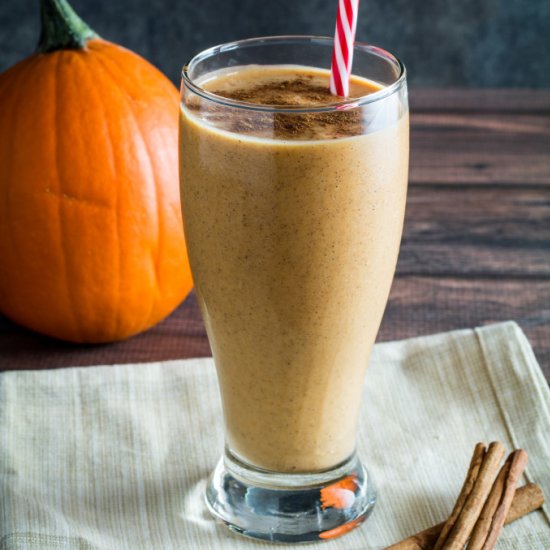 Breakfast Pumpkin Pie Smoothie