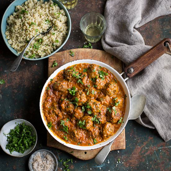 Goan meatball curry