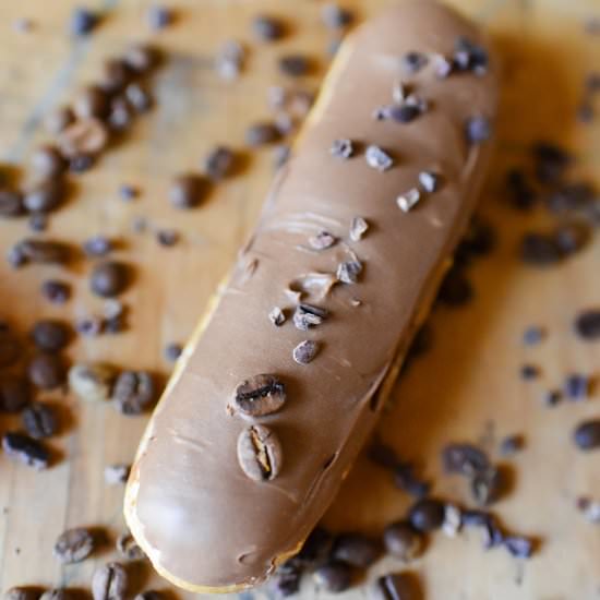 Mocha Eclairs