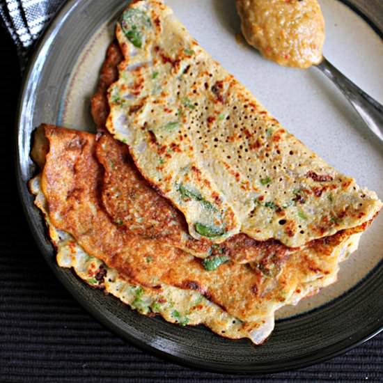 Quinoa Adai, Savory Pancakes