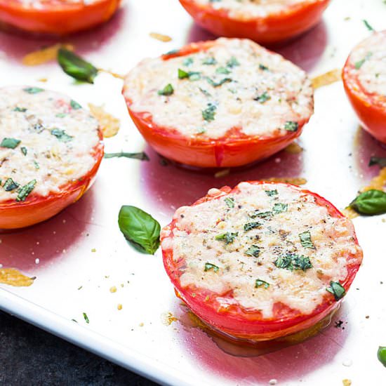 Baked Parmesan Tomatoes