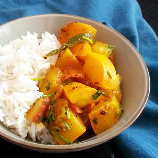 Zucchini Tomato Curry