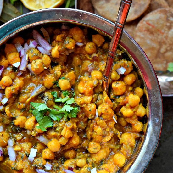 Punjabi Chana/Chickpea Masala