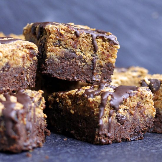 Cookie Dough Brownies