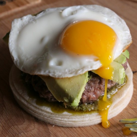 California Brunch Burger