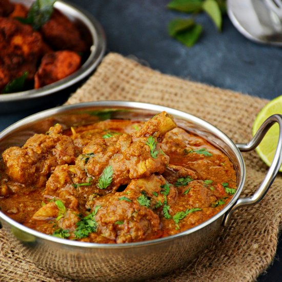 Chettinad Chicken Kuzhambu