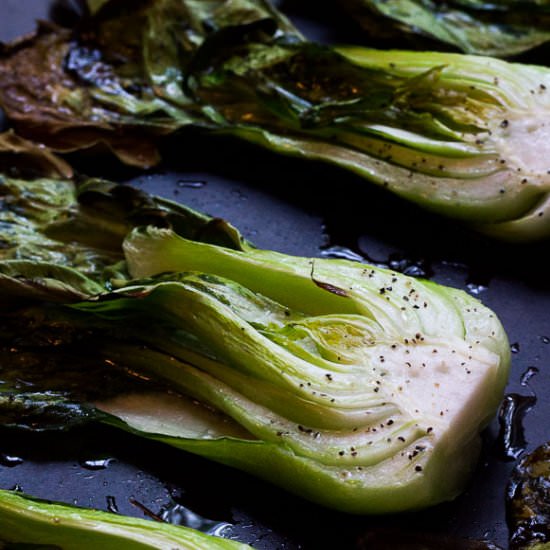 Roasted Bok Choy