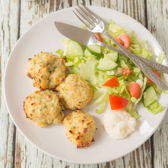 Oven Baked Fish Puffs