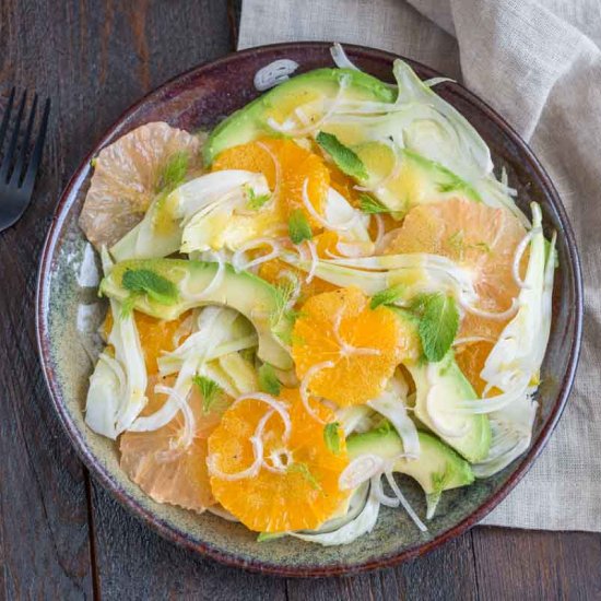 Fennel & Citrus salad