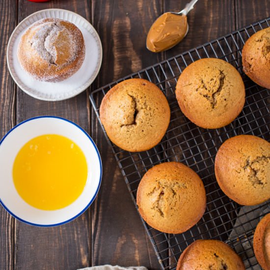 Biscoff Doughnut Muffins