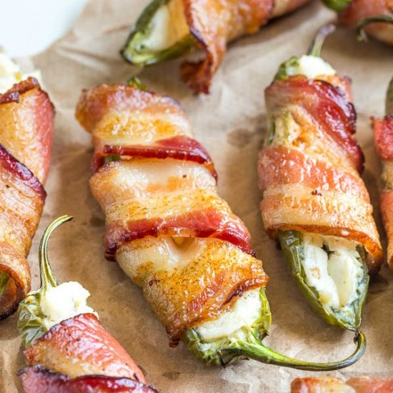 3-Ingredient Jalapeno Poppers