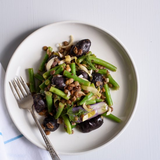 Purple Potato Salad