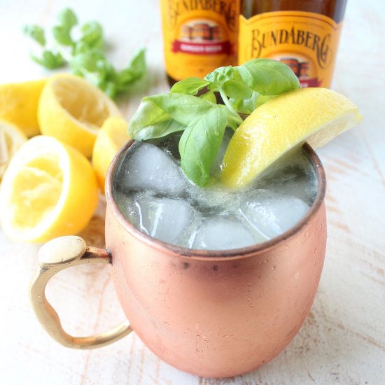 Spiked Ginger Lemonade