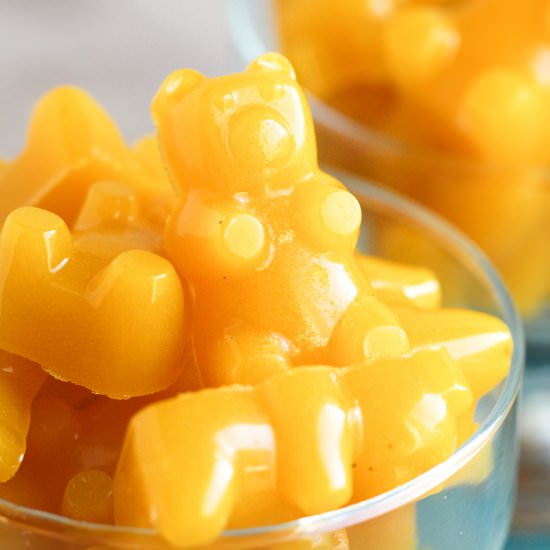 DIY Lemon Gummy Bears