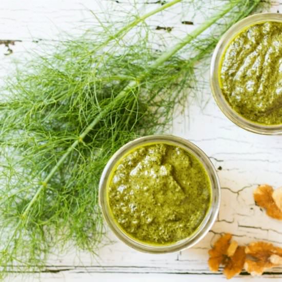 Fragrant Fennel Frond Pesto