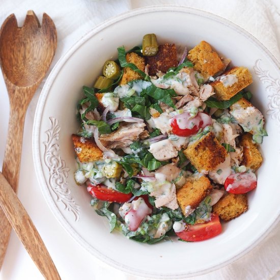 Turkey & Cornbread Panzanella