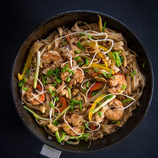 Noodles with Shrimps