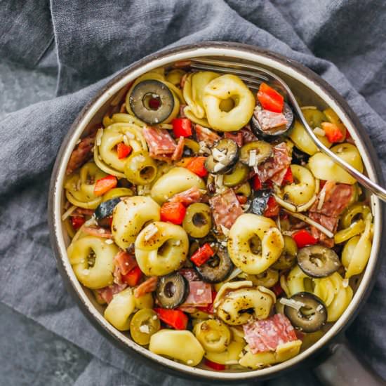 Tortellini pasta salad