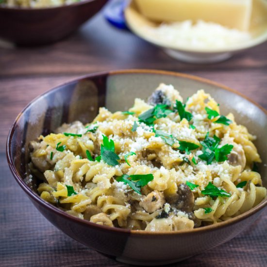 Chicken Marsala Mushroom Casserole