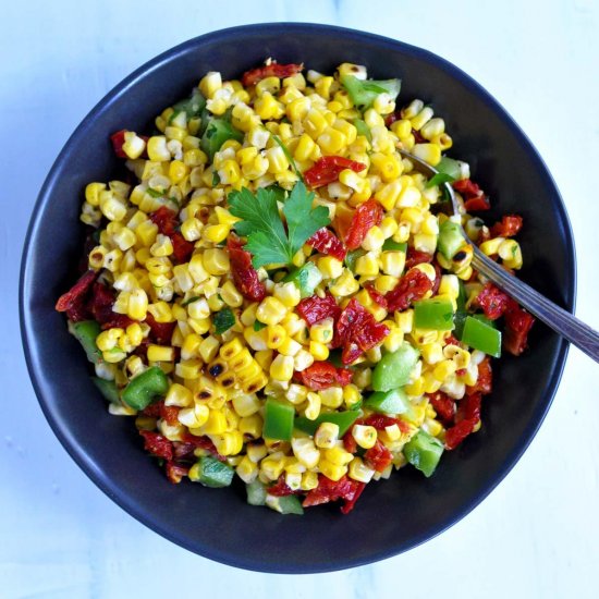 Grilled Corn Salad