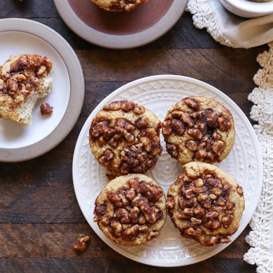 Grain-Free Banana Walnut Muffins