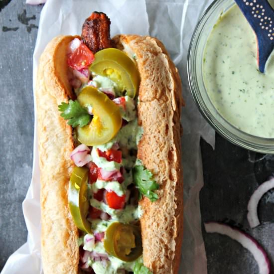 Tex-Mex “Carrot Dogs”