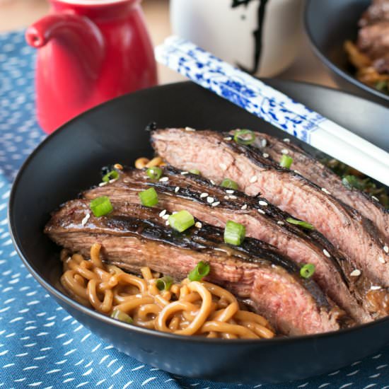 Soy Marinated Flank Steak