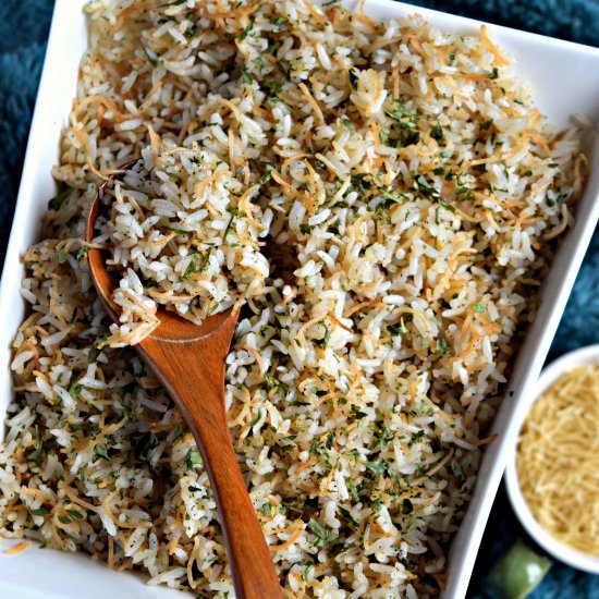 Lebanese Rice with Vermicelli