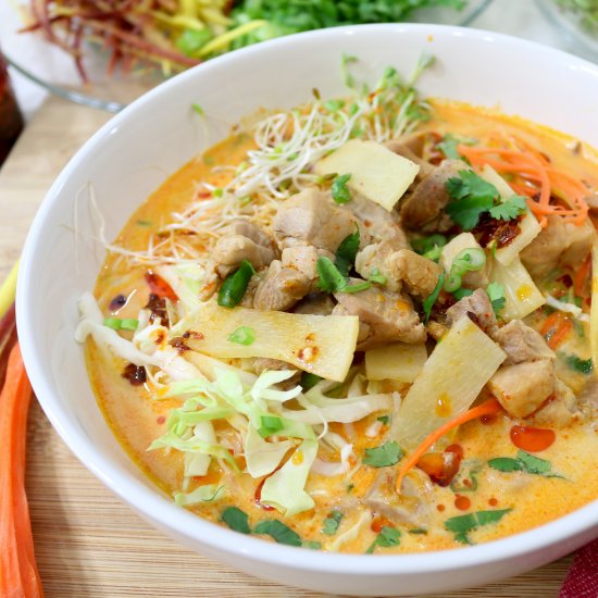 Coconut Noodle Soup