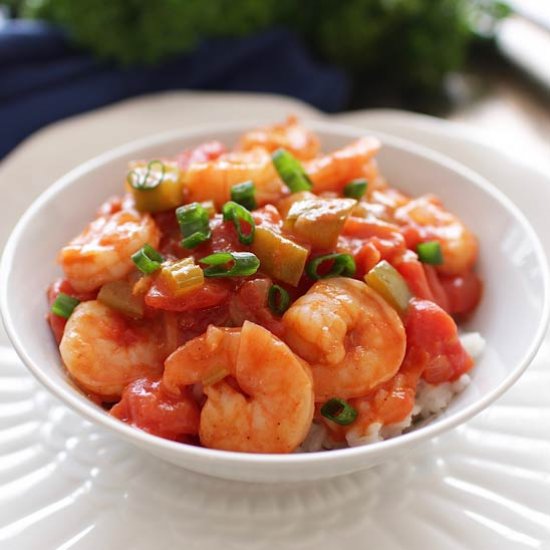 Shrimp Creole For One