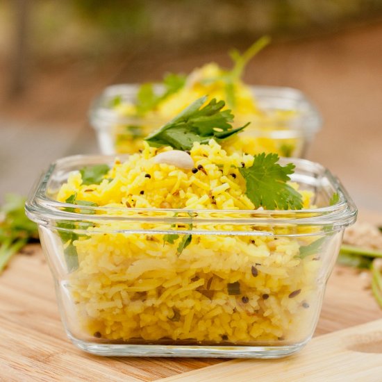 Indian Lemon Rice