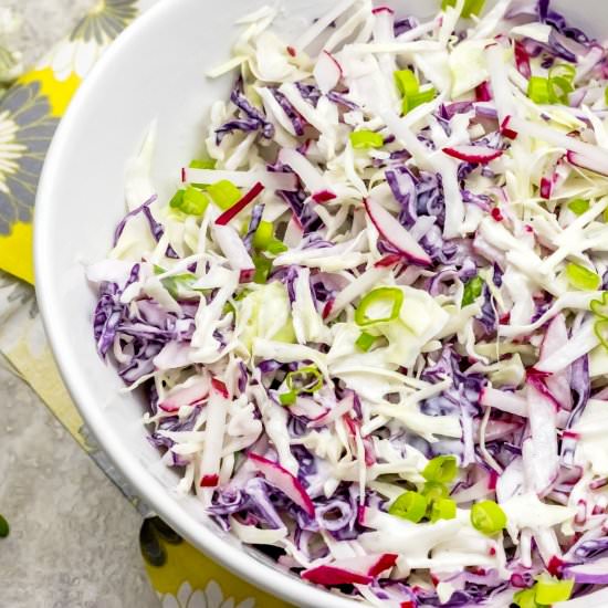 Easy Low Carb Cole Slaw