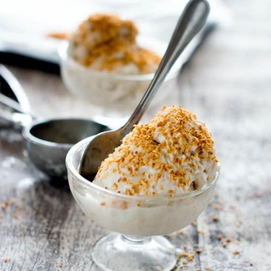 Toasted Coconut Ice Cream