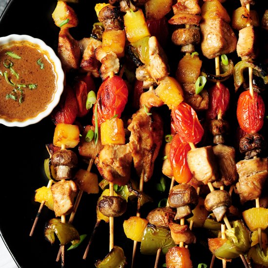 Grilled Chicken Kabobs