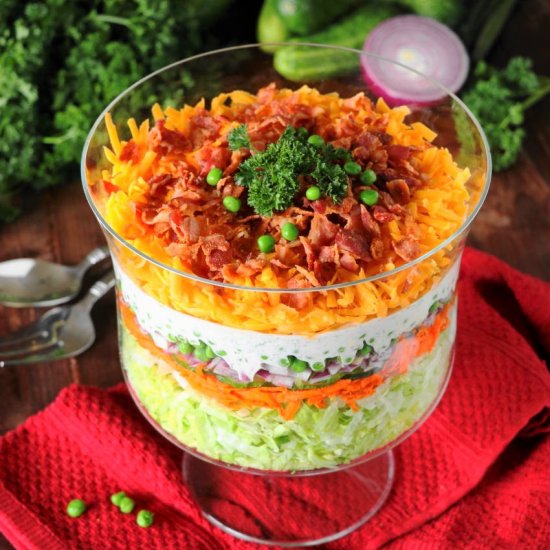 Make-Ahead Layered Salad