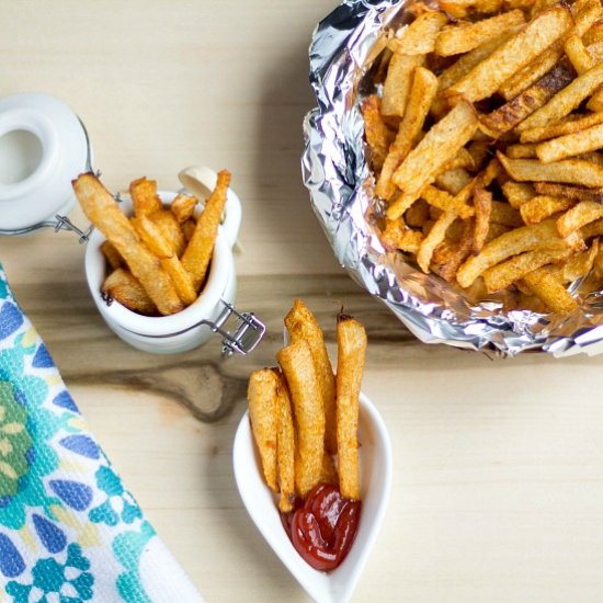 Baked Jicama Fries