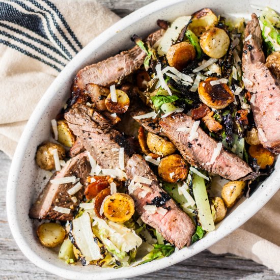 Steak & Potatoes Grilled Caesar