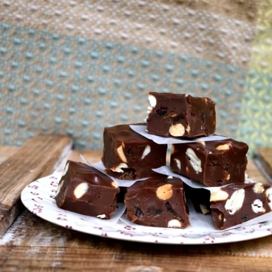 Vegan Peanut Fudge