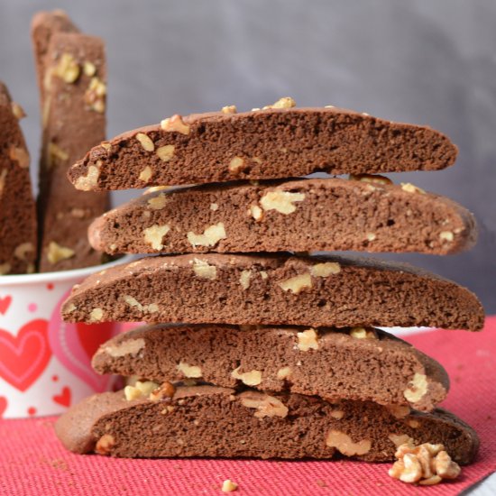 Easy Chocolate Biscotti