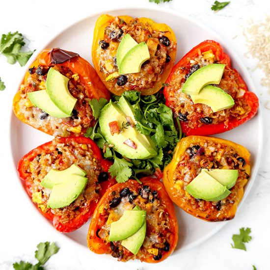 Vegetarian Stuffed Peppers