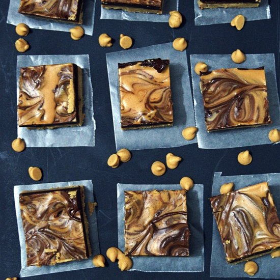 No Bake Chocolate-Peanut Butter Bar