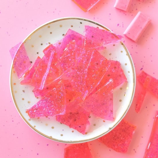 Bubble Gum Rock Candy