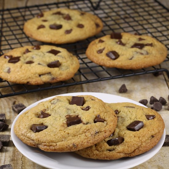 Bakery Style Chocolate Chunk Cookie