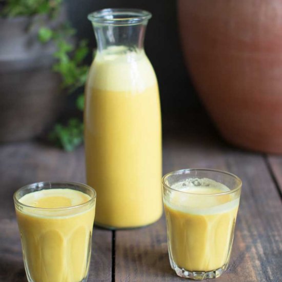 Turmeric Ginger Milk Elixir