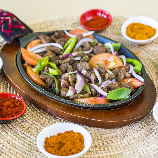 Grilled Steak Fajitas