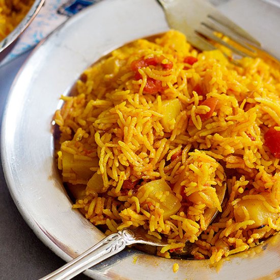 Persian One Pot Tomato Rice